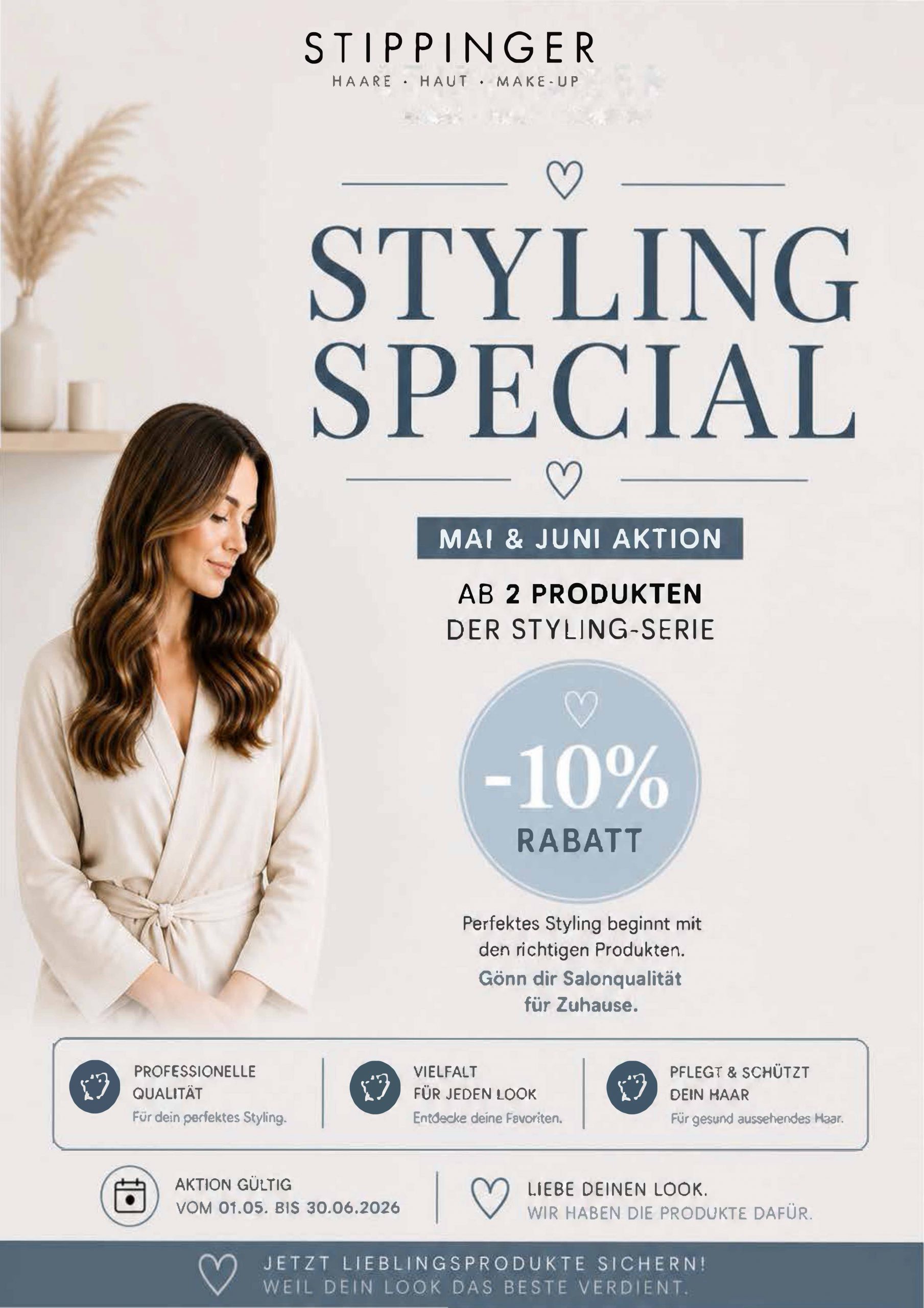 Friseur Stippinger - Styling Produkte Aktion 2026